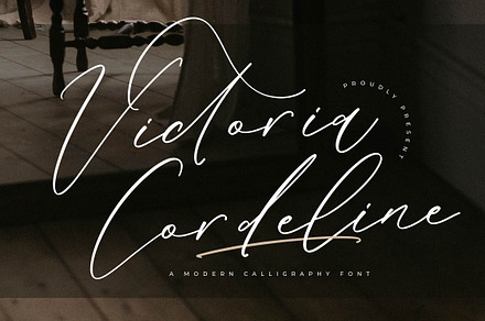Victoria Cordeline A Modern Font