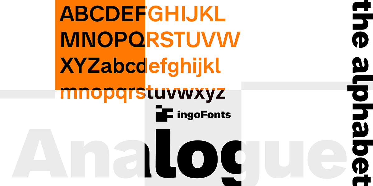 Analogue Pro, a Sans Serif Font by ingoFonts (Photo 6 of 20)