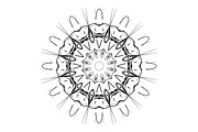 Black White Mandala Illustration Set, a Decorative Illustration by NJ Himel (Thumbnail 27 of 101)