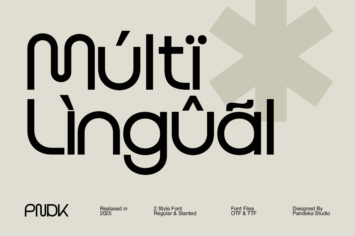 Kregan - Futuristic Geometric Sans, a Sans Serif Font by Pandeka Studio (Photo 4 of 6)