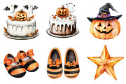 Halloween Baby Clipart Bundle, a Seasonal Illustration by CitraGraphics (Thumbnail 4 of 8)