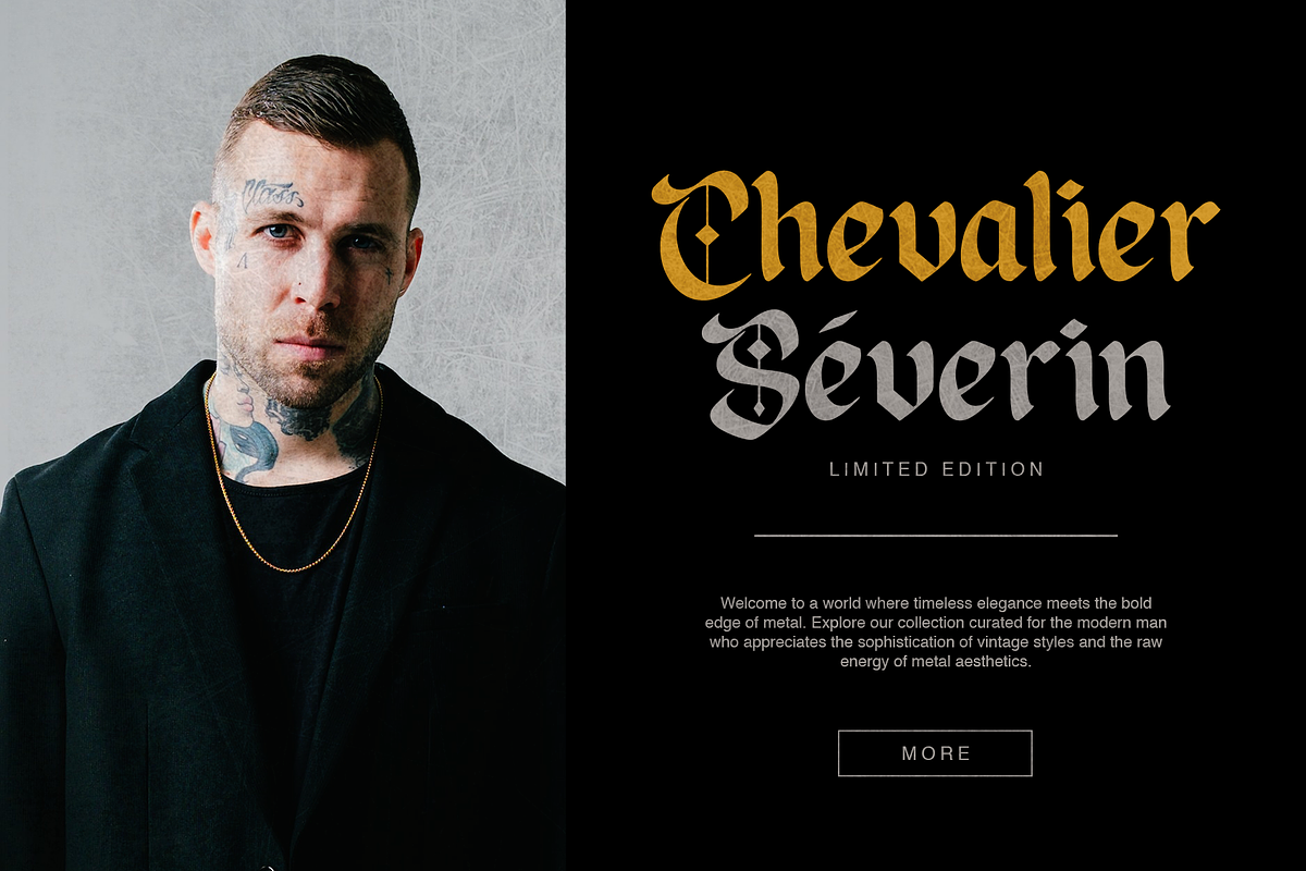 Ironfade - Blackletter Font, a Blackletter Font by themewarrior (Photo 4 of 10)