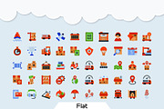 200 Logistic Icon Pack, an Icon by Creastale (Thumbnail 4 of 5)