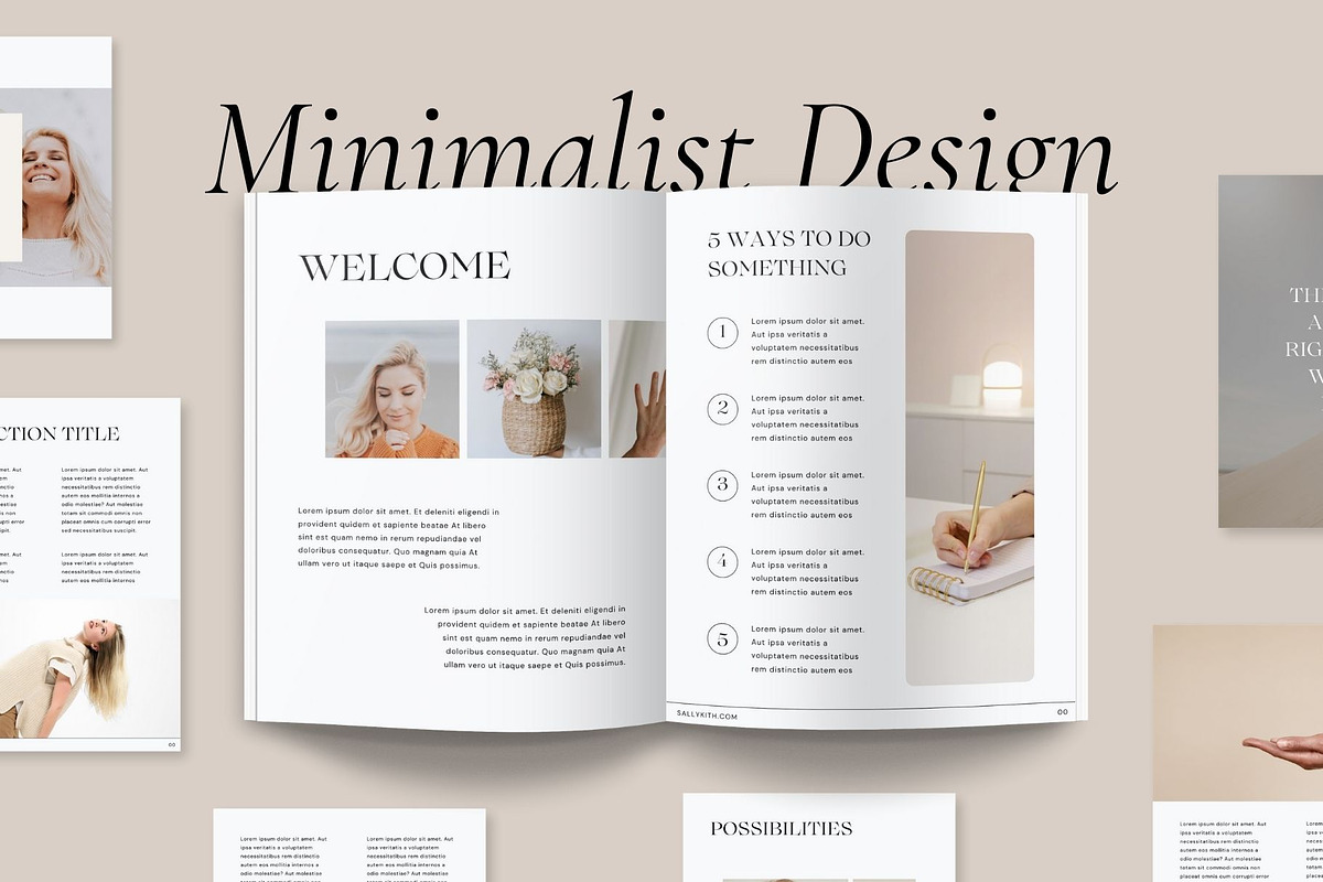 DEMURE Sales Ebook Template CANVA, a Design Template by BoldNStudio (Photo 9 of 10)