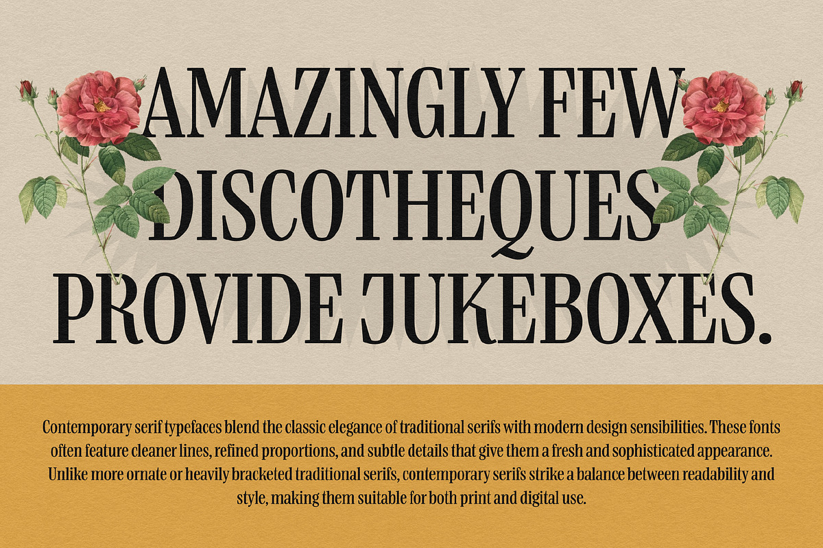 Boldentia, a Serif Font by graphicook (Photo 4 of 10)