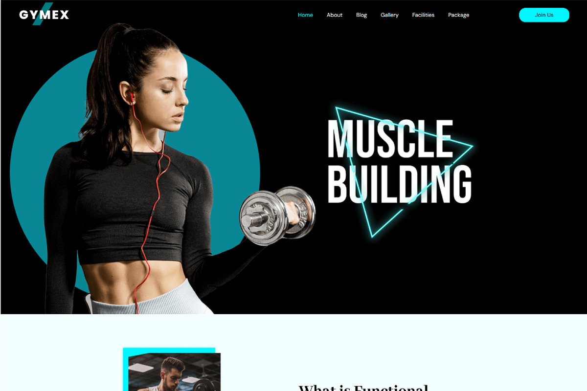 Gymex - Fitness Center Elementor Kit preview 2