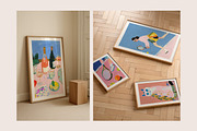 100 Modern Prints - Wall Art Bundle, a Background Graphic by Tomasz Ganclerz (Thumbnail 9 of 9)