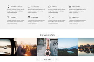 Look In Bootstrap Responsive Theme