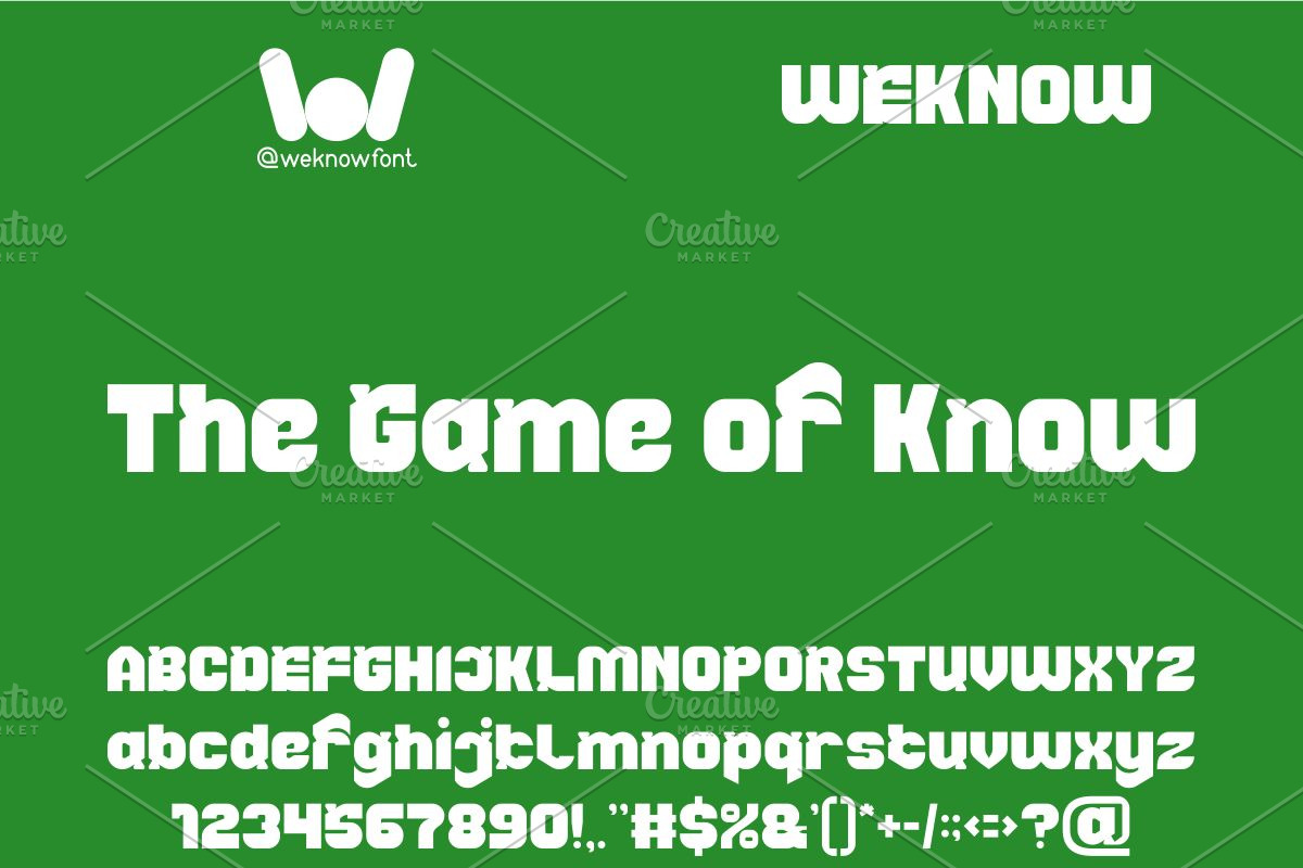 Science Preacher font, a Font by weknow (Photo 5 of 8)