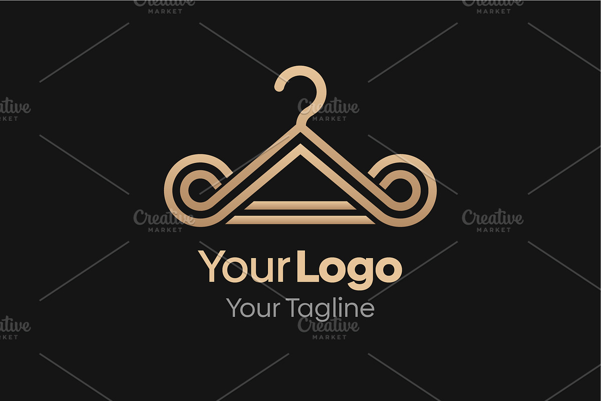 Outline Fashion Logo Template, a Branding & Logo Template by Grapixy (Photo 2 of 3)