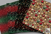 Christmas Holiday Ornament Glitter, a Texture Graphic by Fine Purple Elephant (Thumbnail 2 of 5)