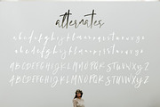 Bordeaux | A Romantic Script, a Script Font by Jen Wagner Co (Thumbnail 11 of 13)