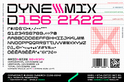 Dynemix Display Font, a Font by RMPL.std (Thumbnail 4 of 4)