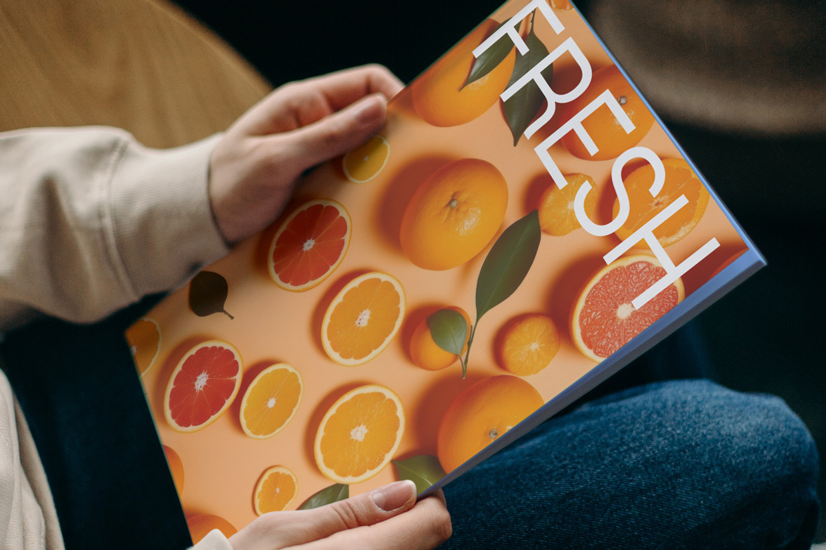 Oranges patterns - 23 images, a Food Illustration by Handmadefont (Photo 7 of 9)
