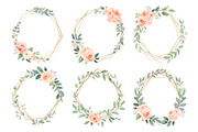Geometric Floral Frames Set, an Illustration by jahid234 (Thumbnail 14 of 20)