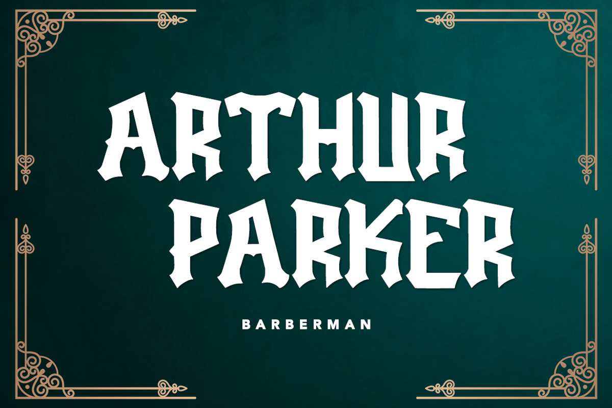 PremiumImperial - Blackletter Font, a Blackletter Font by AQR Studio (Photo 4 of 9)
