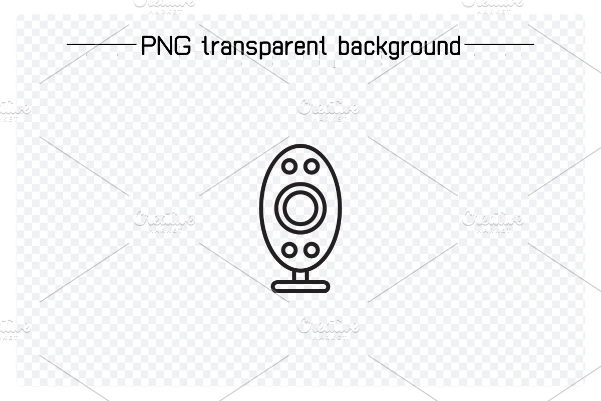Set of Loudspeaker Icons Vector, an Outline Icon by Designfour (Photo 2 of 7)