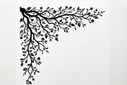 50 Tree Branch Corner Silhouette, a Decorative Illustration by Amazin_art (Thumbnail 19 of 27)
