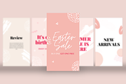 Modern Femme Social Media Templates, a Social Media Template by Marketing Your Brand (Thumbnail 3 of 12)
