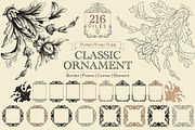 Vintage Frames And Borders hand draw, a Decorative Illustration by Samira (Thumbnail 1 of 5)