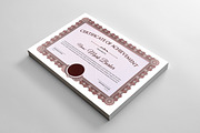 Certificate Word | PSD | AI, a Stationery Template by Curve Design (Thumbnail 2 of 6)