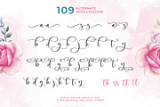 Plathiny - a handwritten script, a Handwritten Font by Beautypes (Thumbnail 7 of 7)