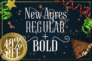 New Ayres REGULAR BOLD 40%OFF!!