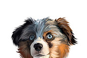 Puppies Dog Breeds Vol. 1; 1 to 30, an Animal Illustration by Dneprstock (Thumbnail 3 of 8)