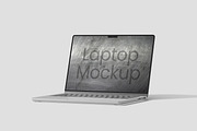 Laptop Mockup, a Device Mockup by safrizalstudio (Thumbnail 3 of 4)