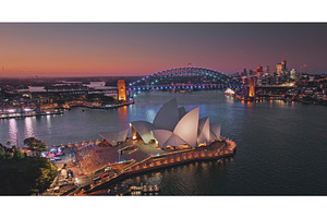 Sydney Opera House and Harbour, an Architecture Photo by Goinyk