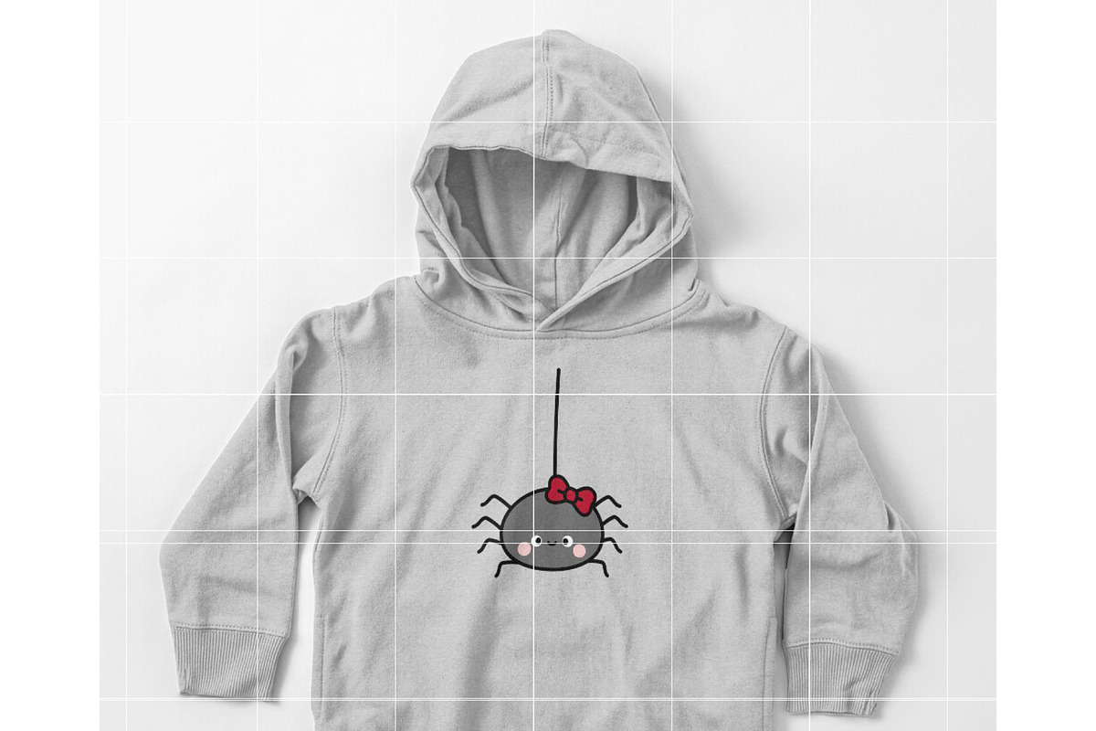 Kawaii Spider with Bow SVG Bundle |, an Illustration by TheHitShop (Photo 7 of 10)
