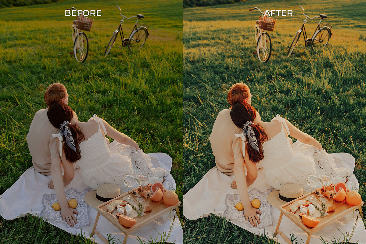 10 COTTAGE CORE LIGHTROOM PRESETS, an Action Add-On by Emma Kate Creative (Photo 7 of 10)