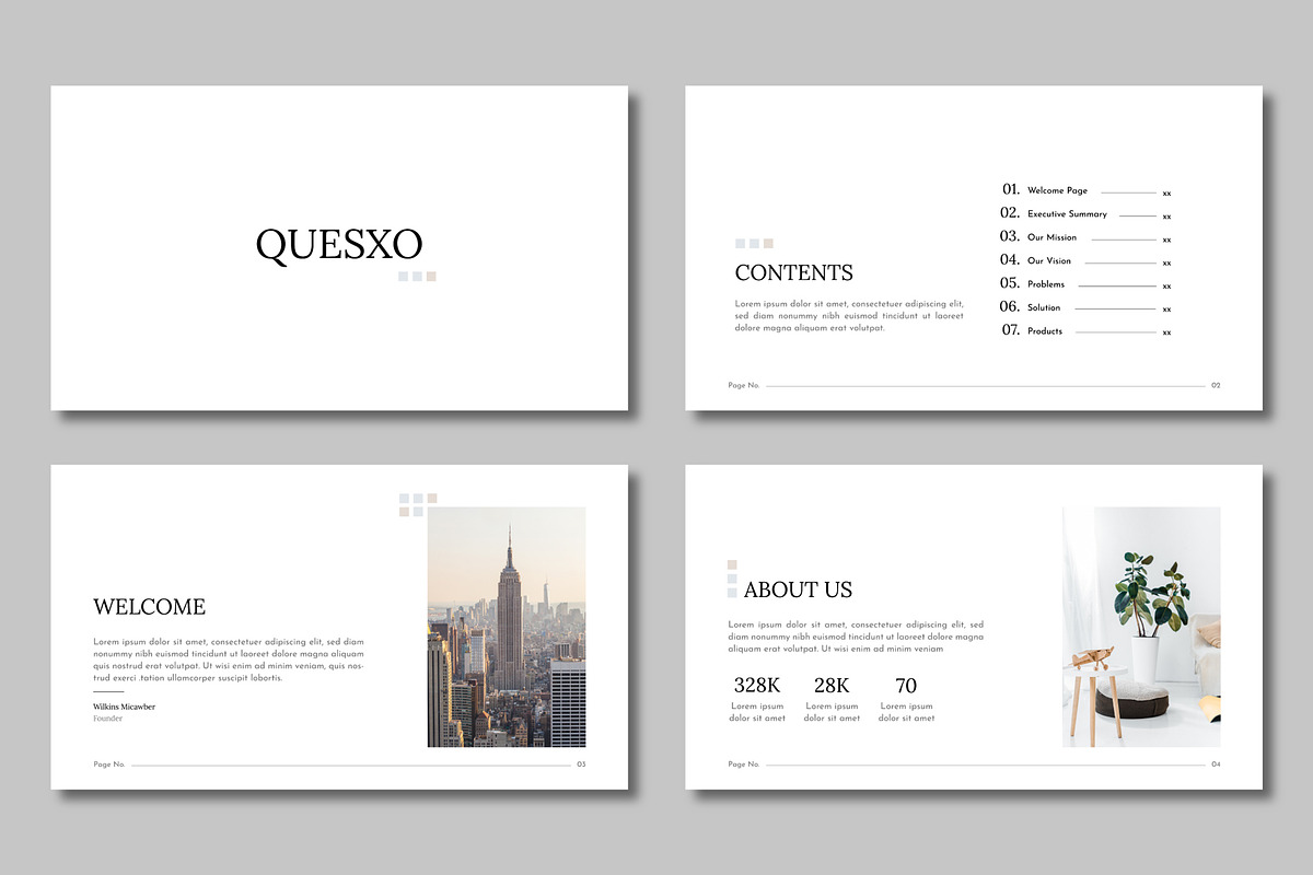 Business Plan Presentation Template, a Presentation Template by Mighty-Slide (Photo 2 of 6)