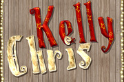 Christmas Gift Paper - 20 Styles, a Layer Style Add-On by survivor (Thumbnail 4 of 4)