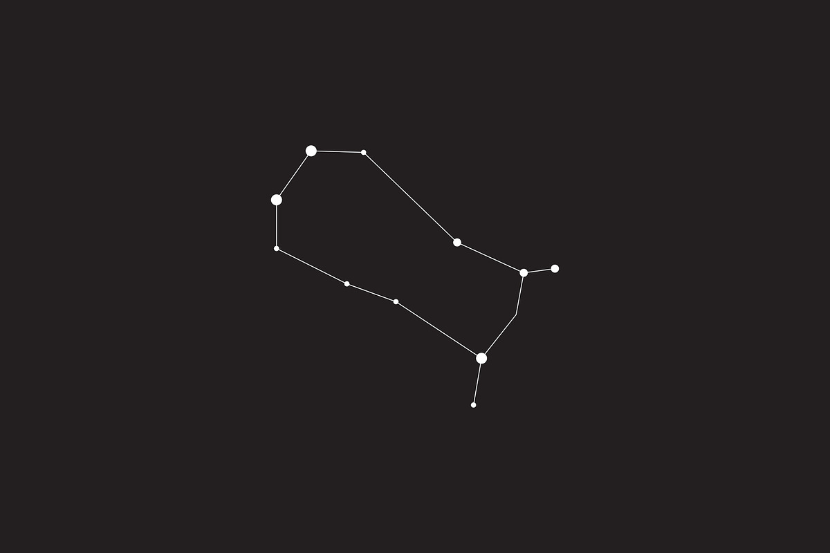 12 Vector Constellation Signs, an Illustration by Kessens (Photo 5 of 12)