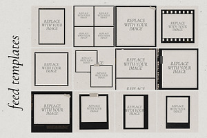 Vintage Film Frames Bundle