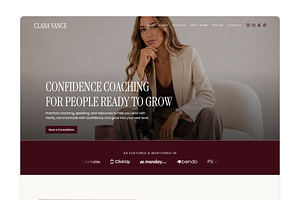Coaching & Consultant Template