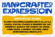 Cutout Chaos – Quirky Cutout Font, a Handwritten Font by shineink.designlab (Thumbnail 2 of 12)