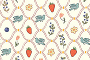 Flowers Birds Berries, a Pattern Graphic by GooseFrol (Thumbnail 13 of 18)