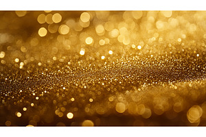 Golden glittering background with, an Abstract Photo by Lermont51