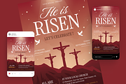 Ascension Day of Jesus Christ Flyer, a Flyer Template by Annora Studio (Thumbnail 5 of 6)