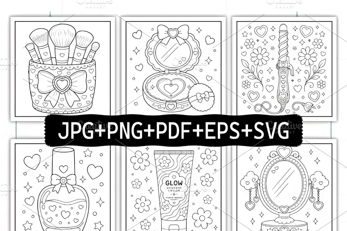 Glow Cosmetics Bold and Easy Book, a Decorative Illustration by Design Station (Photo 2 of 8)