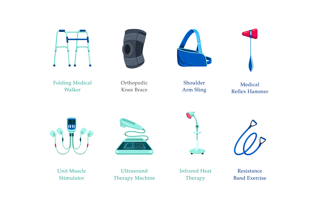 Physical Therapy Equipment, an Object Graphic by Deemak Daksina (Photo 3 of 3)