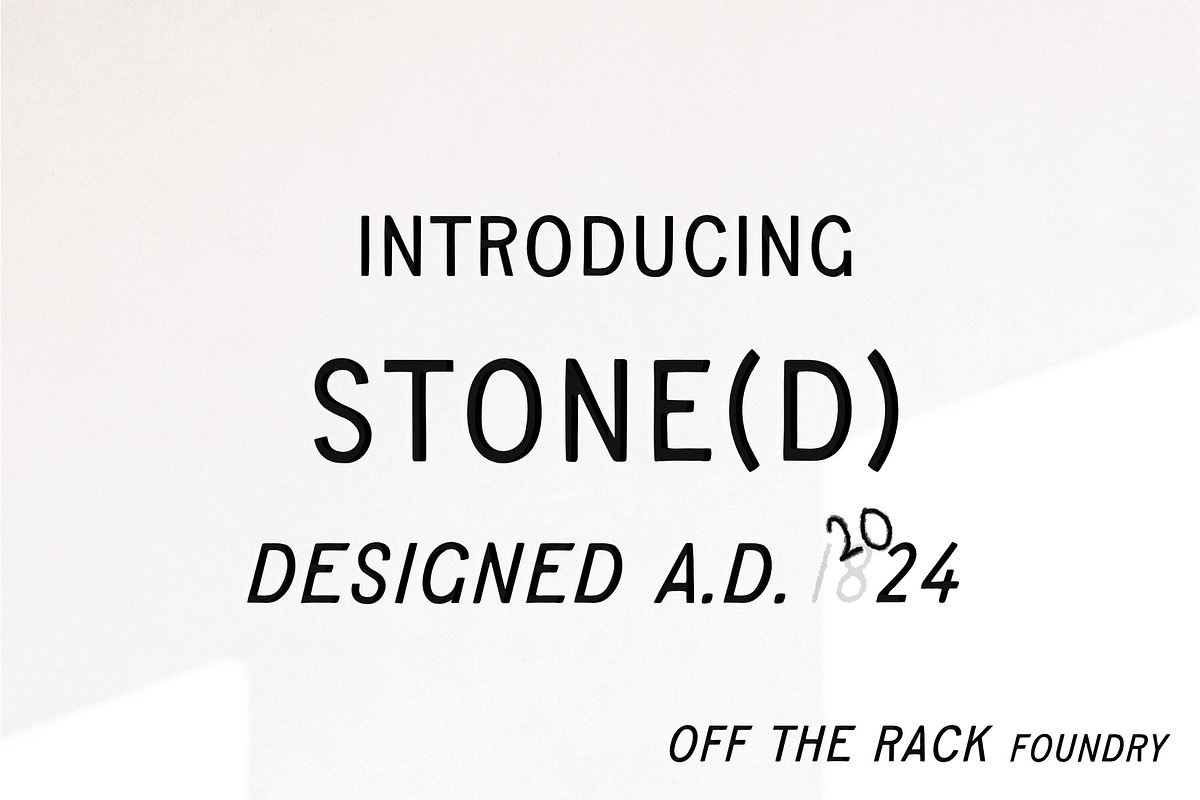 Bundle | Hand Drawn Sans Serif Fonts, a Sans Serif Font by Off The Rack © (Photo 9 of 10)