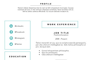 Grace Resume Template - 4 Page