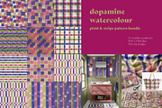 Dopamine Watercolour Collection, a Pattern Graphic by Maria Budarkiewicz (Thumbnail 1 of 15)