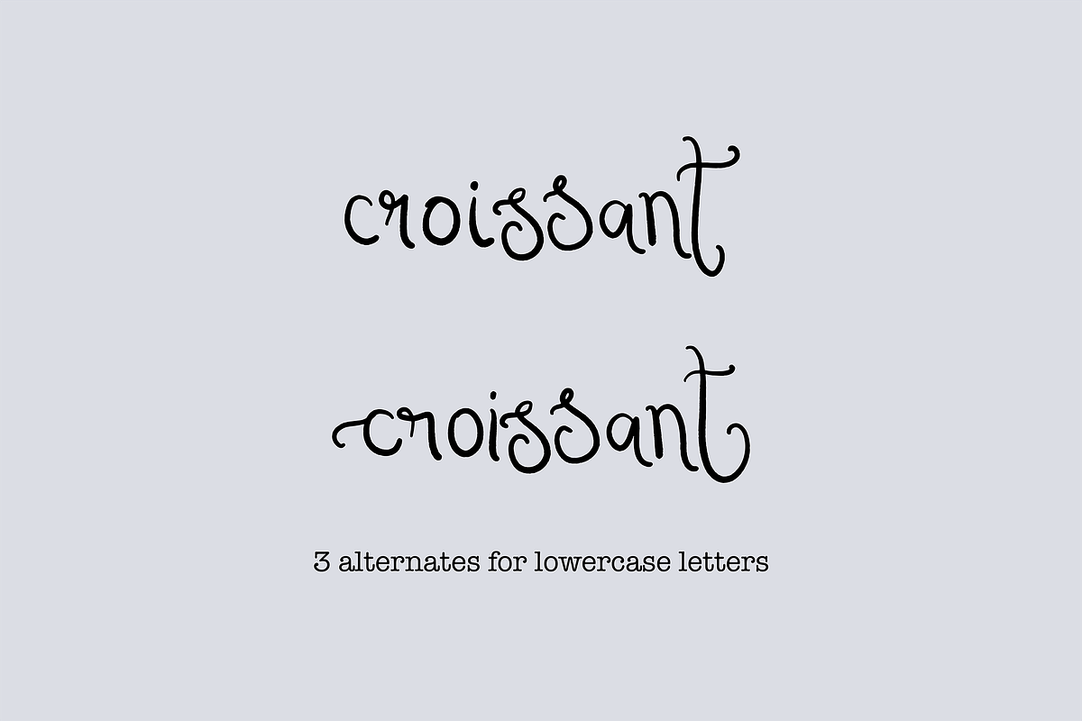 Antipasti // Quirky Script Font, a Handwritten Font by PeachCreme (Photo 7 of 8)