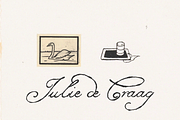 Lily of Sorrows - Spencerian Script, a Script Font by Lilithcollageart (Thumbnail 6 of 8)