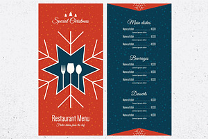 Special Christmas festive menu