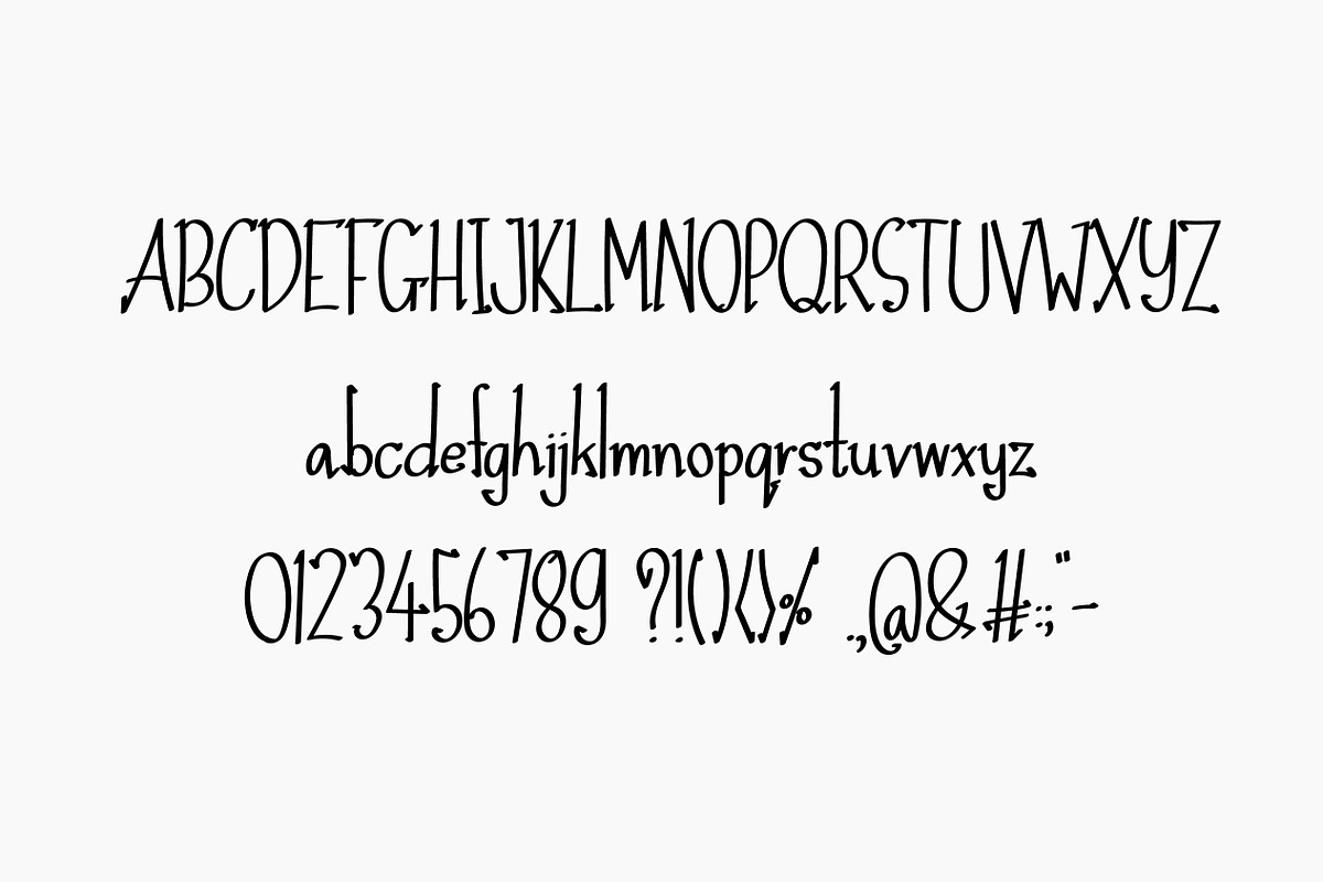 Small Clean, a Script Font by TKDoodle (Photo 6 of 8)